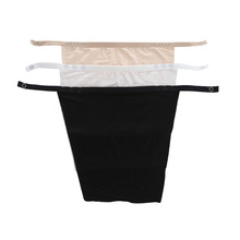 一片式抹胸遮胸布假领防走光无痕打底假领遮羞布胸贴