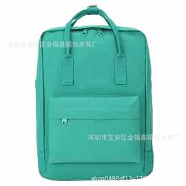 厂家直销高品质帆布双肩包轻便防水狐狸包学生书包