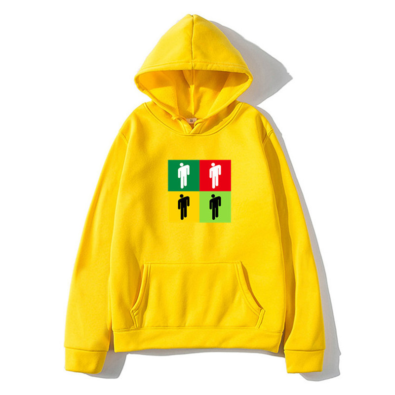 2021 Autumn and Winter New Men's and Women's Billie Eilish Merchandise Printed Sweatshirt Hoodie