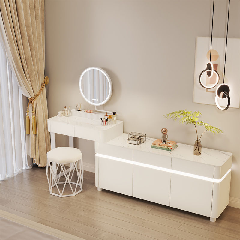 새로운 인기 모델 T-5 화이트 슬레이트 표면 6단 서랍장