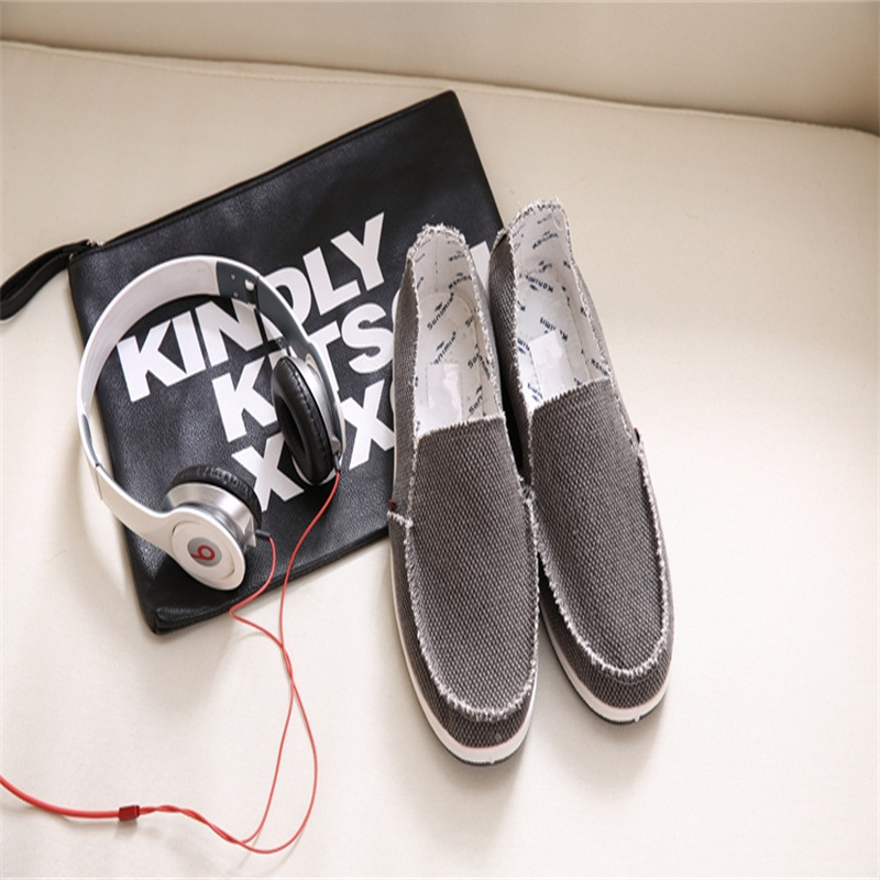 Herren-Sneakers aus Canvas mit Fußgewölbeunterstützung, leichte Sneakers, Schuhwerk_voghion.com