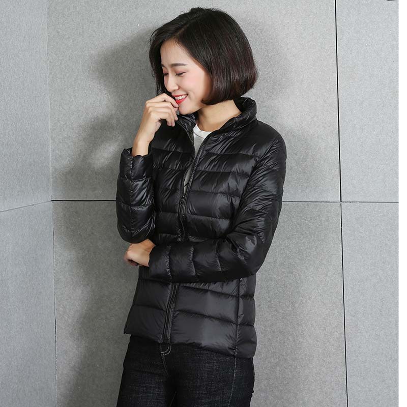 스탠드 칼라 블랙
