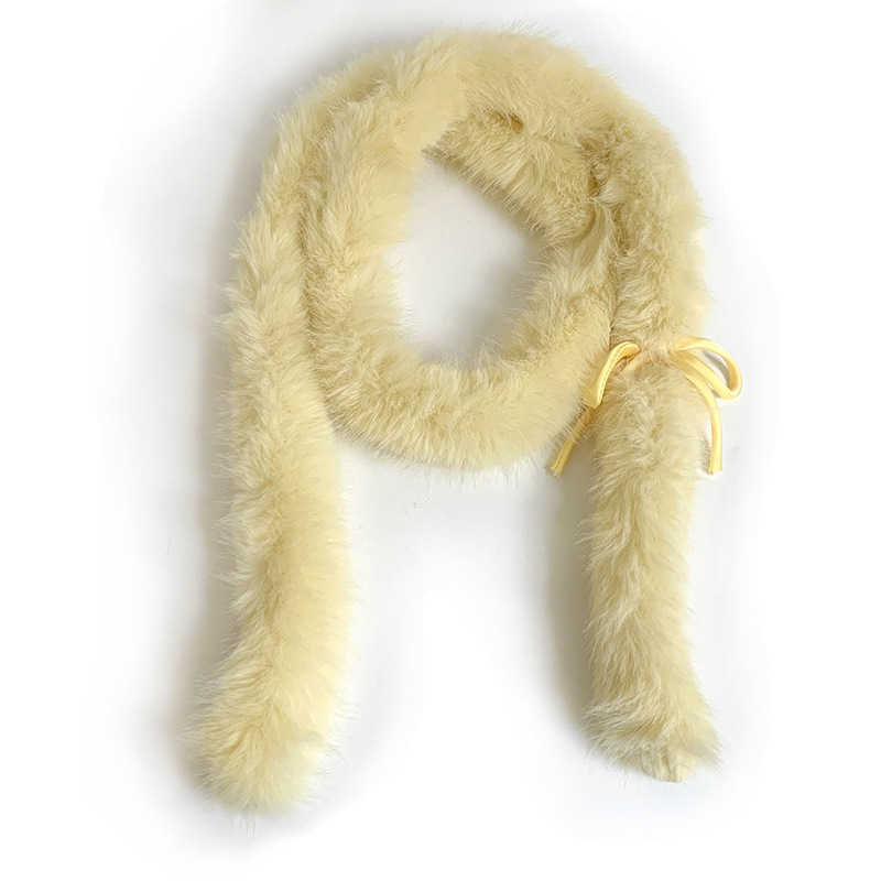 Bufandas femeninas de imitación de cabello de cabello