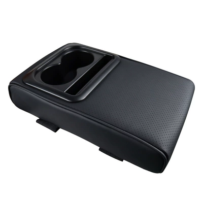 New Style Perforated Armrest Box Cover with Height-Increasing Pad, Multifunctional Storage Elbow Pad, Universal for All Seasons, Suitable for Cars (Armrest box pad) - gt-3-without-embroidery-and-punching-model-8