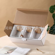 玻璃调料罐礼盒 厨房调味瓶带勺子盐罐糖罐调味罐玻璃密封罐套装1