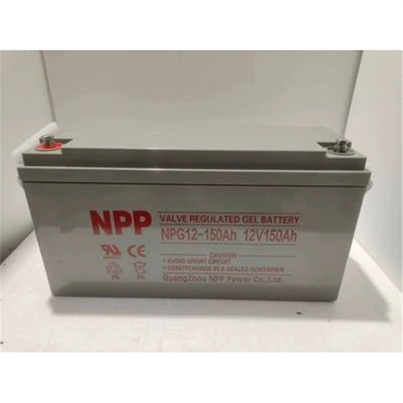 Перезаряжаемая gel-батарея VRLA (NPP) NPG12‑65Ah 12В 65Ач — серия 12В 7–200 Ач, не требующая обслуживания