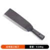 Pressure back straight hatchet knife