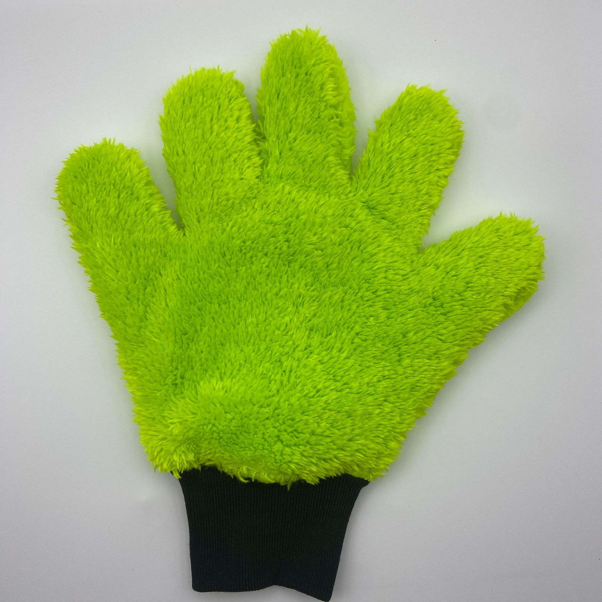 Car Wash Gloves, Double-Sided Five-Finger Thick Plush Car Cleaning Brush, Foaming Cleaning Brush for Car Detailing