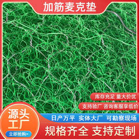阻燃加筋麦克垫三维植被土工河道护坡固土网高尔凡格宾网雷诺护垫