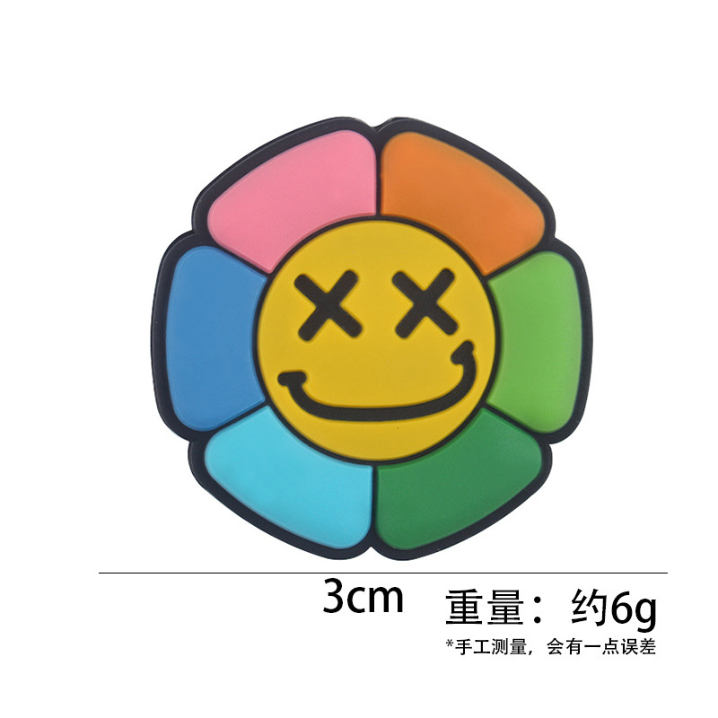 Nuevos bebés dibujos animados flores de sol creativas DIY bebé silicona molars tetina accesorios de cadena