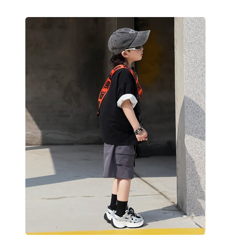 Breathable Double Mesh Kids Sneakers Lightweight Slip-on Trainers_voghion.com