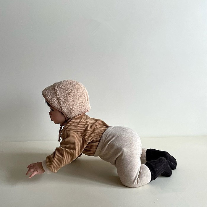 Bebé ropa de primavera estilo coreano ropa para niños bebé polainas 2024 primavera nuevos pantalones de bebé
