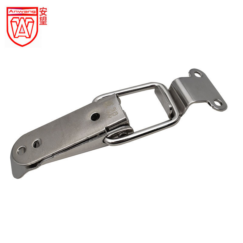 AW Anwang caja de equipos de aviación caja de bloqueo caja de bloqueo caja de bloqueo caja de madera fija botón de boca de pato 001A6 gancho hierro níquel