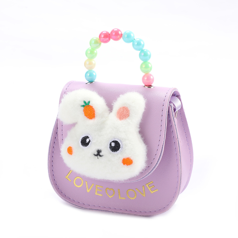 Nuevo monedero para niños Moda linda bandolera Aisha Little Princess Pearl Monedero portátil al por mayor