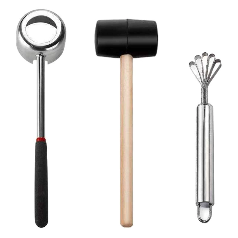 Соковыжималка из нержавеющей стали на заводе SOURCE, Высококачественная открывалка для соскабливания кокосового ореха, многофункциональный инструмент