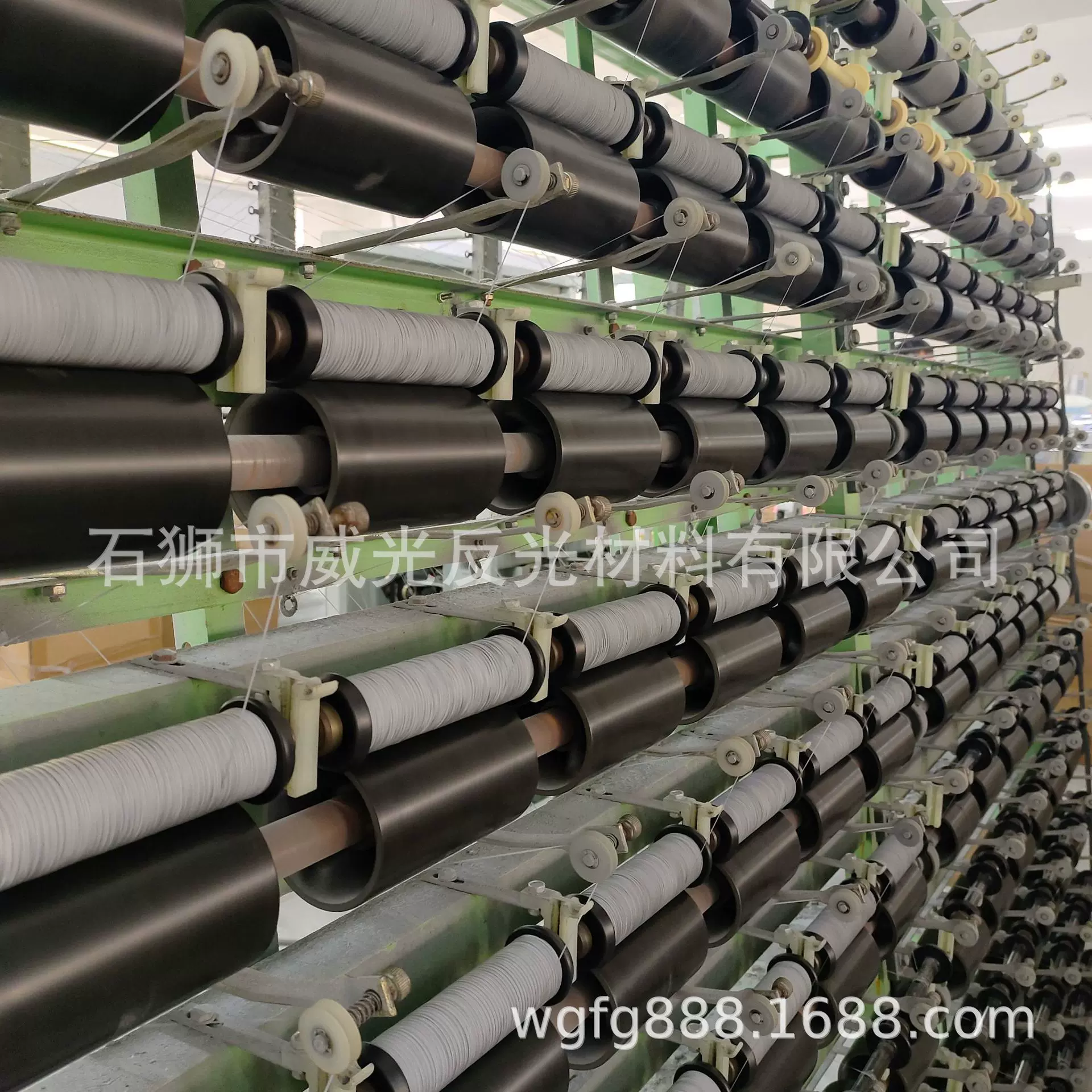 90机小管反光丝   编织绳子  高速机专用