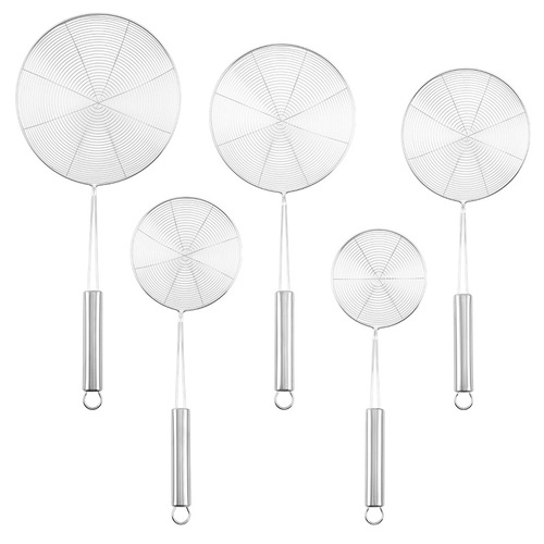 Hot selling stainless steel wire mesh drain, hot pot noodle scoop, frying scoop, multifunctional filter screen