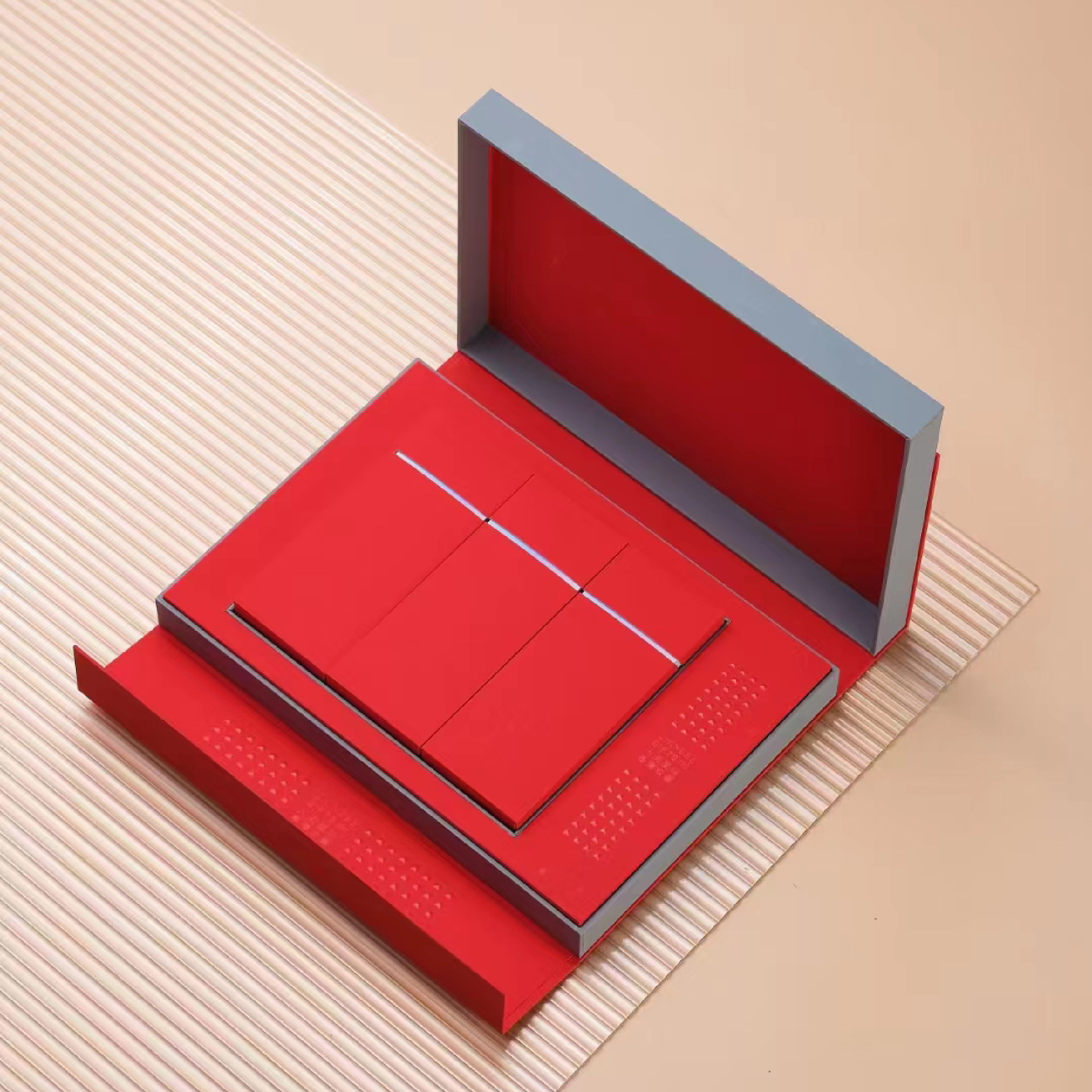 清欢系列茶包装盒6泡礼盒包装岩茶烟条盒茶叶罐礼盒装空盒包装