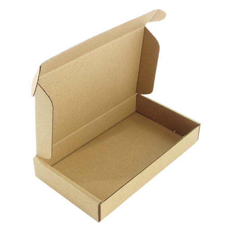 Caja de Embalaje para Avión FSC en Existencia, Caja de Cartón Corrugado, Caja Cuadrada de Cartón con Impresión de Logotipo