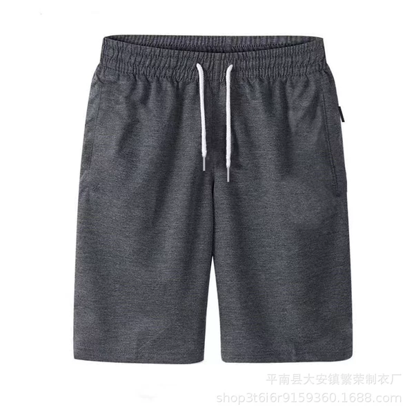 Solid color pants-deep gray