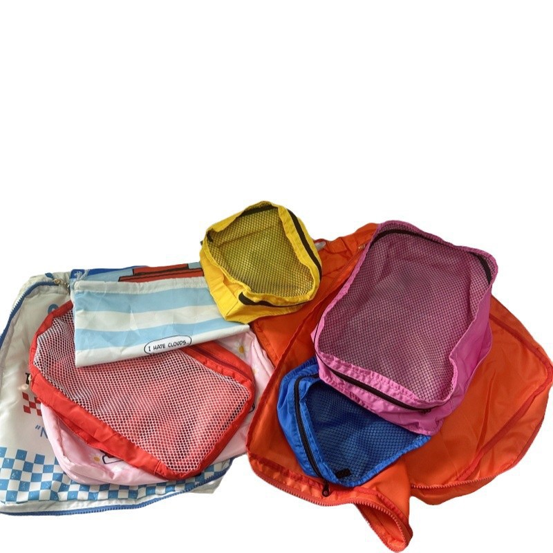 Spot bolsa de almacenamiento de viaje Snoopy japonesa de 4 piezas, equipaje, ropa, zapatos, paquete de almacenamiento, lindo