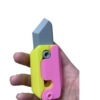 Glowing toy, small pocket knife with butterfly, 3D, anti-stress, internet celebrity