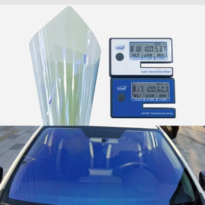 Purple Light-Transmitting Film, High Heat: Automotive Film - purple-light-colorful-film-jp8060-2mil
