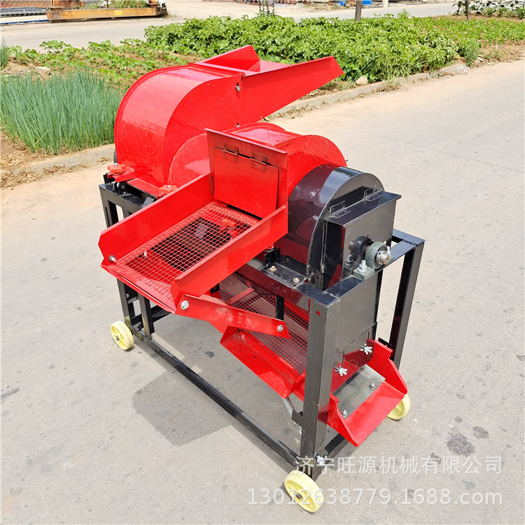 玉米扒皮脱粒机 高粱大豆脱粒机 全自动农作物脱粒机