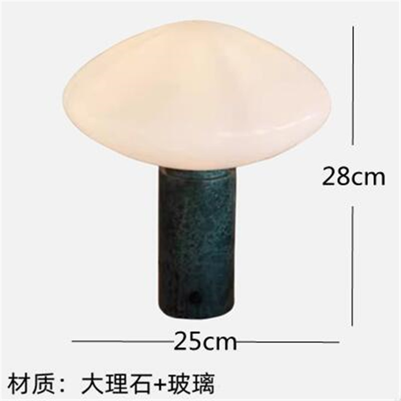 クリエイティブデザイン北欧シンプルで豪華な電気スタンド寝室ベッドヘッドランプ感リビング装飾ガラス|undefined