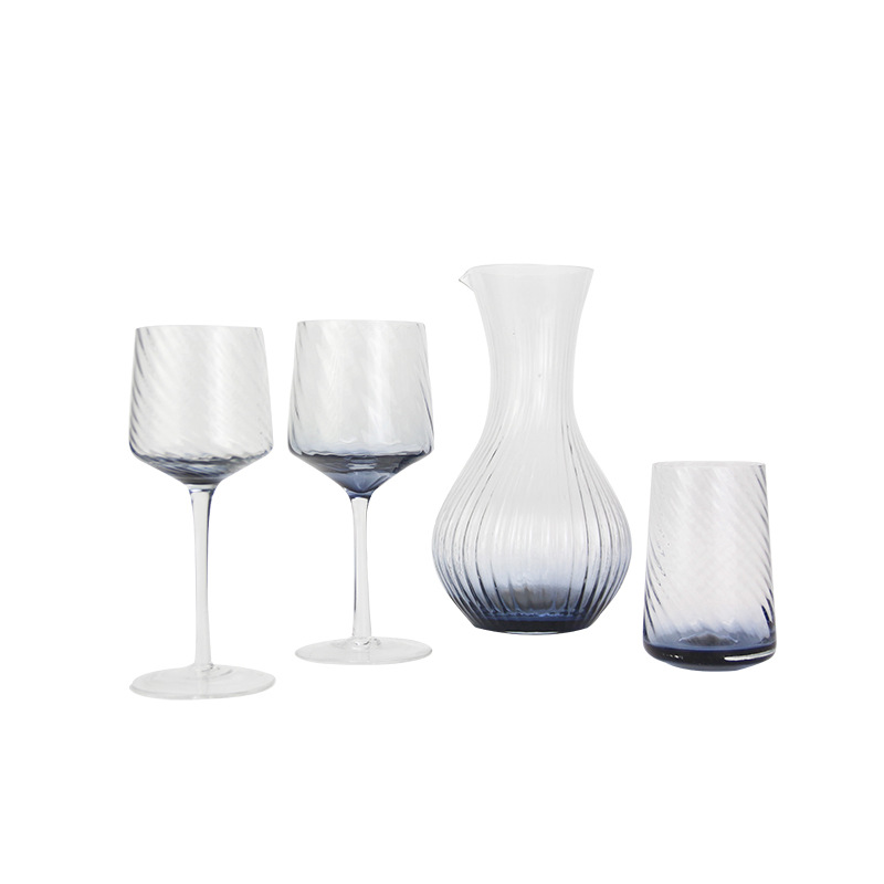 Copa de vino de estilo europeo traje creativo hogar whisky vidrio personalizado cóctel taza vino conjunto Copa