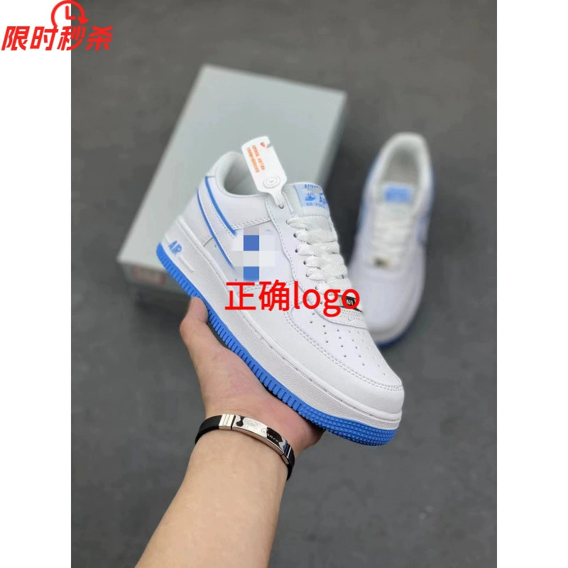 Nike Air Force 1, низкие летние универсальные белые туфли/кроссовки для мужчин и женщин, 2025 год