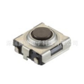 SKHUQHE010 ALPS开关1.57N 6.2*6.3*3.1防尘接地棕色按钮