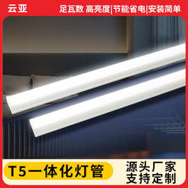 厂家批发一体化T5灯管 工程商场1米2长条日光灯停车场led灯管照明