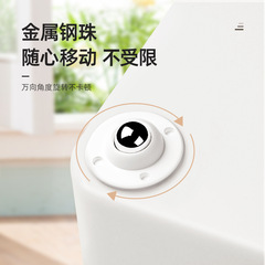 Swivel wheel wheel pulley base ball bearing adhesive trash can wheel storage rack no drilling tray feet casters