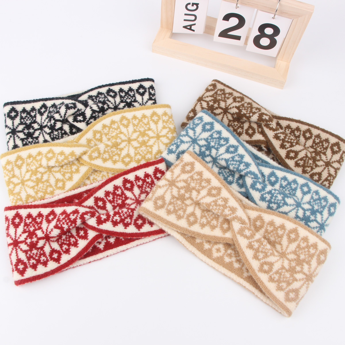 韩版可爱卡通大眼厚嘴丑娃丑萌发带怪诞少女头饰毛绒炸毛防滑头饰