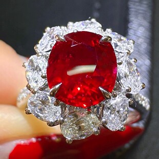 ��Ʒ ��Ȼ�o����Ѫ�t��ָ�������п� 18K���Ƕ