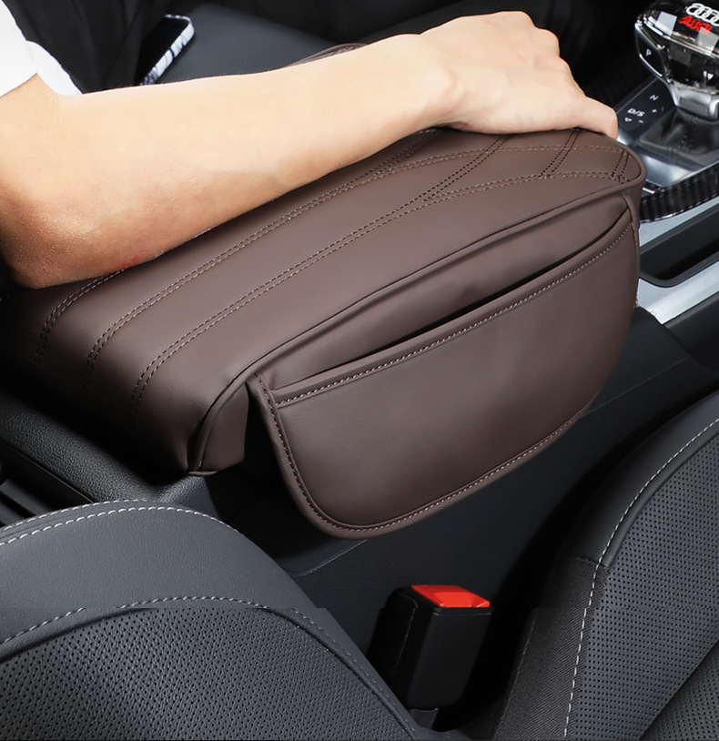 2023 Explosive Car Good Car Elevated Storage Armrest Box Mat Memory Foam Car Storage Box Mat Elevated Mat