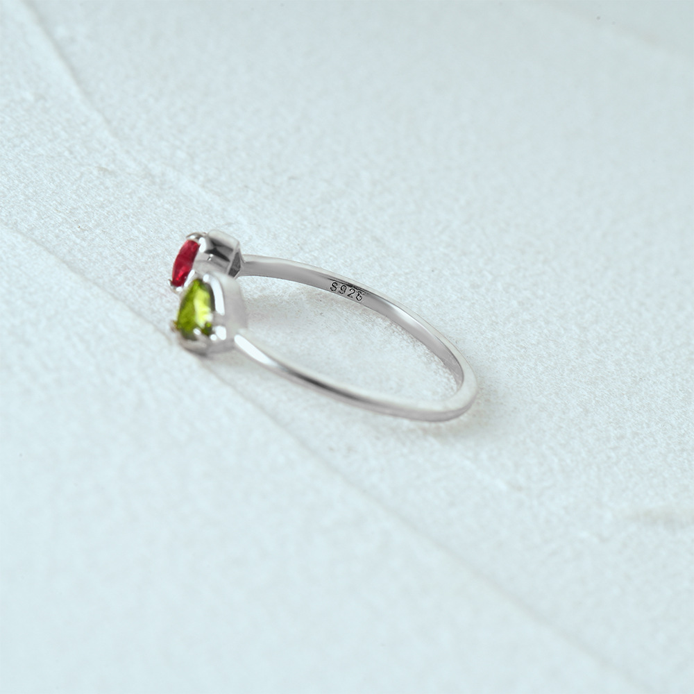2g Weight Zircon Inlay Material Open Rings Classification Adjustable Ring Size 1 Piece Quantity Daily Occasion 925 Sterling Silver Material Cross, Heart Shape, Butterfly Pattern All Seasons Season Women's Gender Plating, Inlay Design Simple Style, IG Style Style 925 Sterling Silver Zircon Cross Heart Shape Butterfly Open Rings 925 Sterling Silver Rings 10
