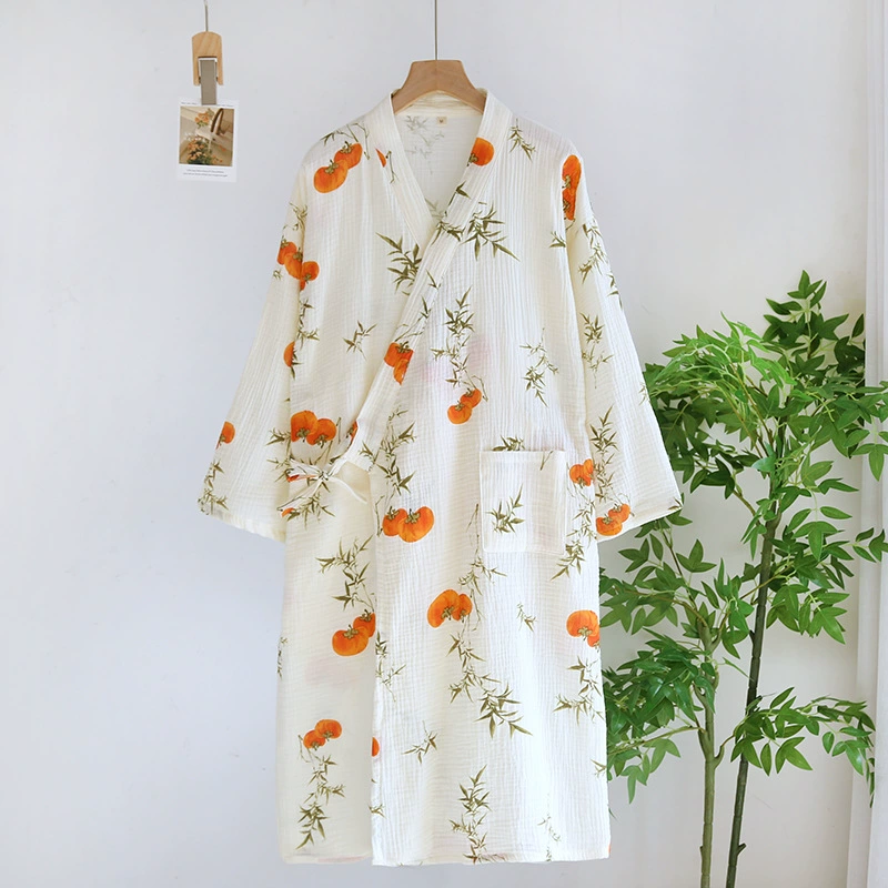 Японское кимоно, хлопковый ханфу, летняя баннаяrobe, осень