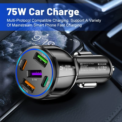 Mobil şarj cihazları: fast charge 3USB 2PD