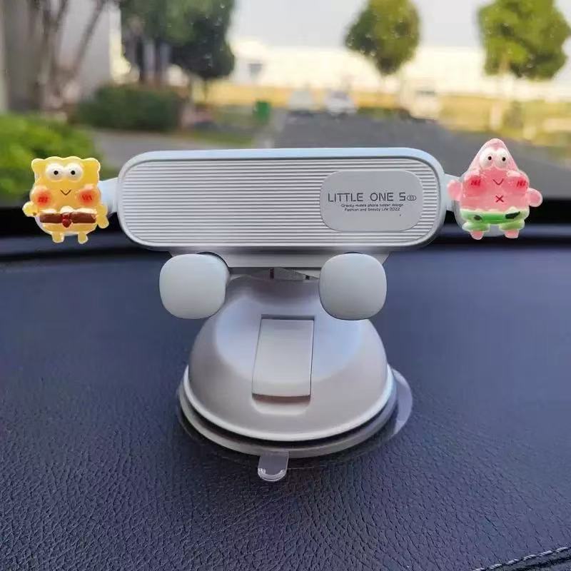 Car phone holder | Katong Mount - spongebob-patrick