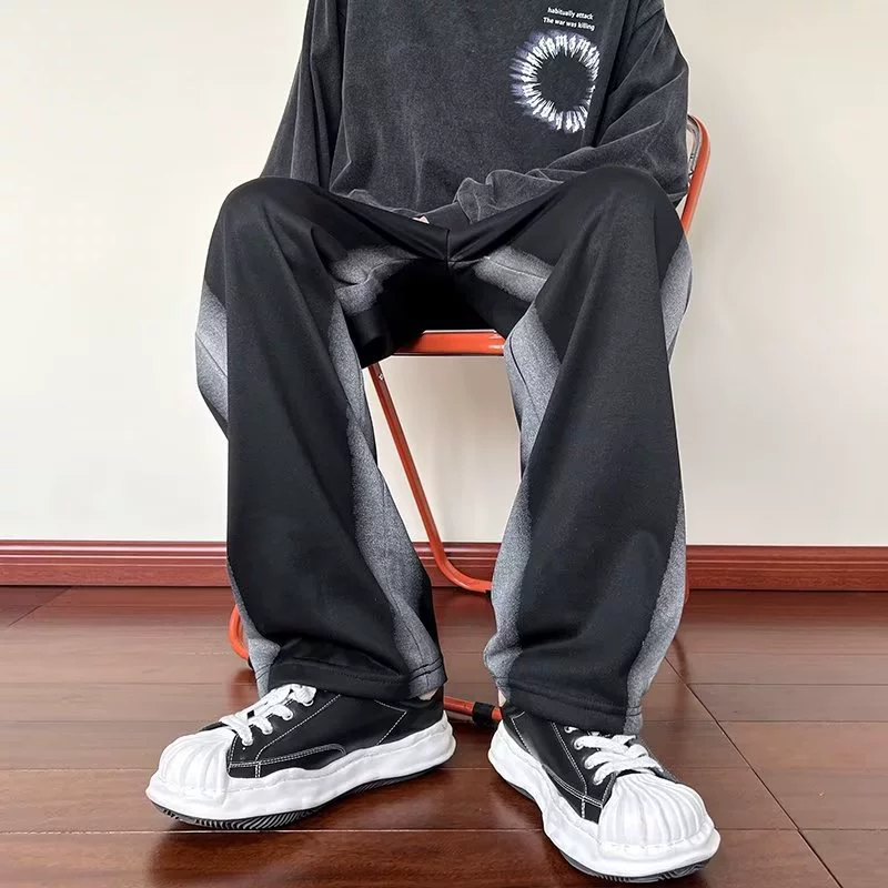 Джинсы Tide, тонкие брюки для отдыха, свободный прямой покрой