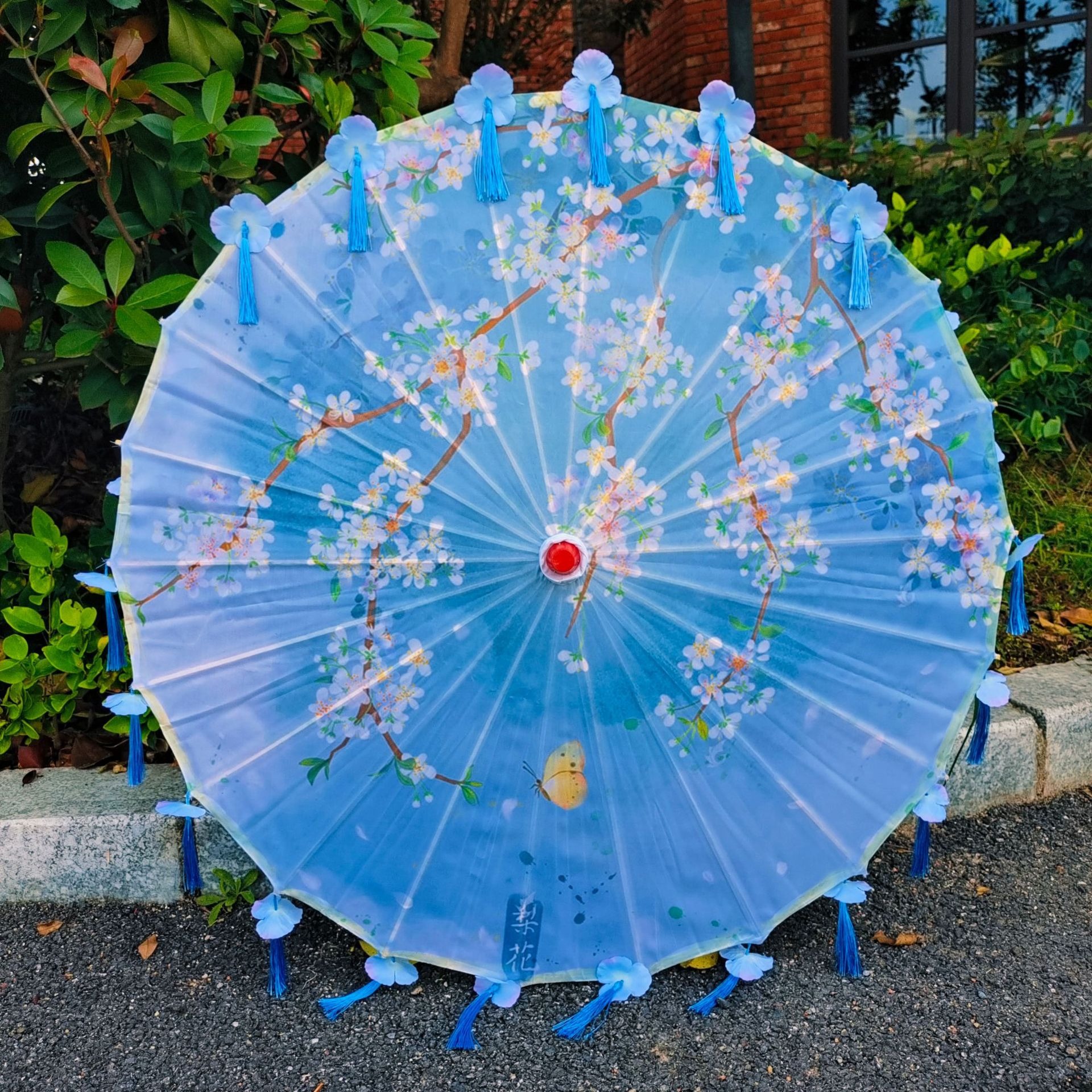 배꽃잎 우산
