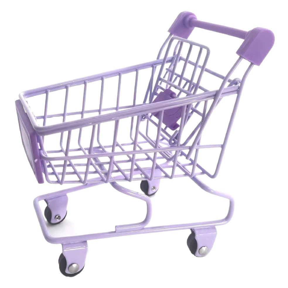 Мини-детали мелкие предметы металлическая тележка для супермаркета корзина для покупок