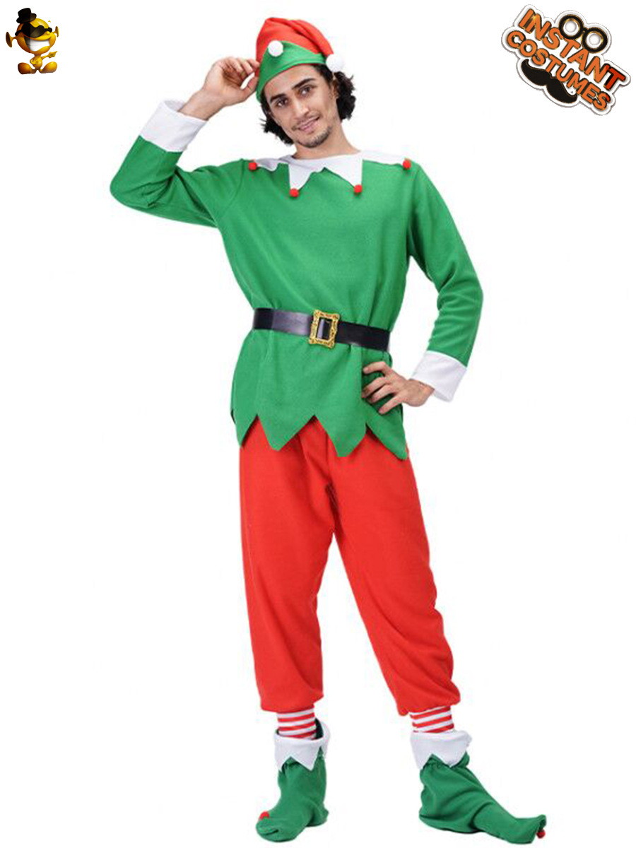 Navidad nueva ropa pareja grandes hombres traje de Navidad Cosplay traje de rendimiento