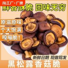 黑松露鲜菇脆香菇脆脱水蔬菜果蔬脆片零食即食香菇干小吃新鲜