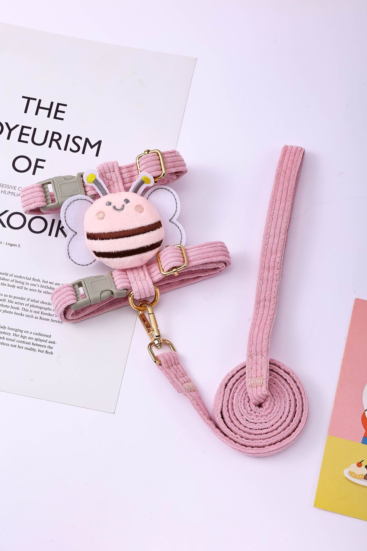 Correa perro abeja, collar pequeños