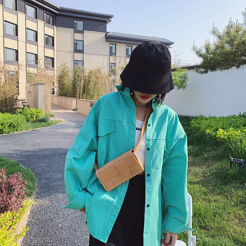 Nueva moda de estilo Occidental bolso tejido a mano de moda DIY material de bolsa de hombro bolsa de regalo hecho en casa para la novia