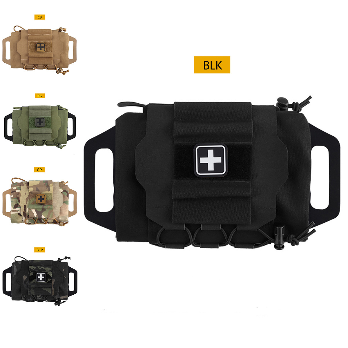 Reflexifak One-Hand Pull-Out Detachable Inner Compartment Two-Piece Rapid Deployment Tactical Outdoor Medical First Aid Kit