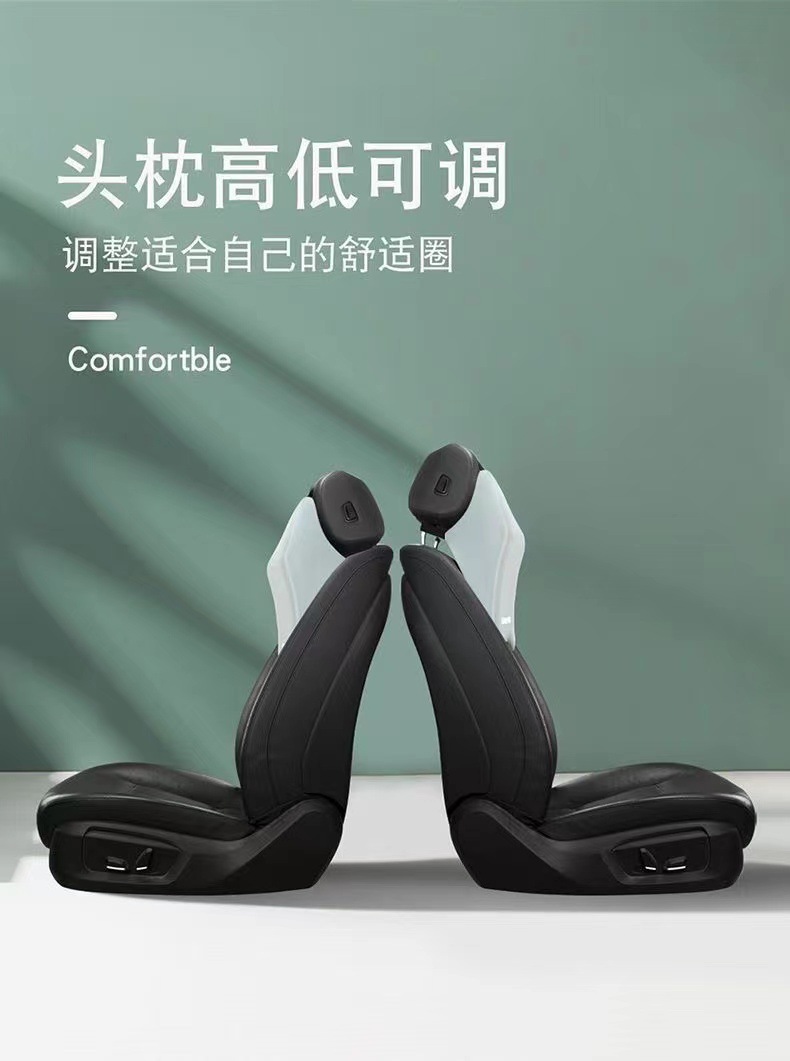 Car headrest lumbar support shoulder pillow neck pillow lumbar pillow memory foam lumbar support high rebound back cushion home